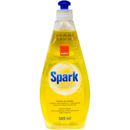 Detergent lichid pentru vase Sano Spark lămâie, 500 ml 